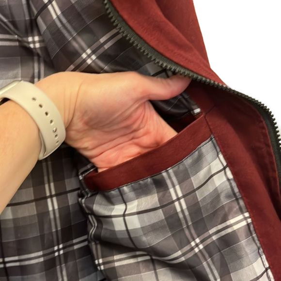 NWOT (M - Men’s/Unisex) Lined Canvas Mid Weight Jacket - Picture 6 of 9